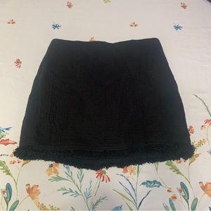 Black size 12 Madewell Skirt